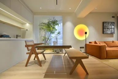 Căn hộ chung cư với ý tưởng vườn mini thư giãn tránh xa ồn ào phố thị