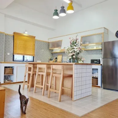 Phòng bếp - Ngôi nhà cấp 4 nhỏ nhắn 'đốn tim' mọi tín đồ yêu nhà đẹp
