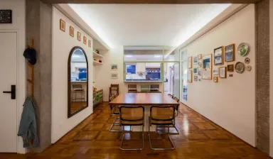  Phòng ăn - Căn hộ tại Brazil với ý tưởng giúp kết nối không gian đáng tham khảo 