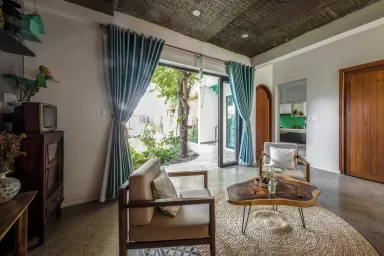 Phòng khách - Nhà Của Gió - kết tinh của một tình yêu đẹp sau 10 năm xa cách