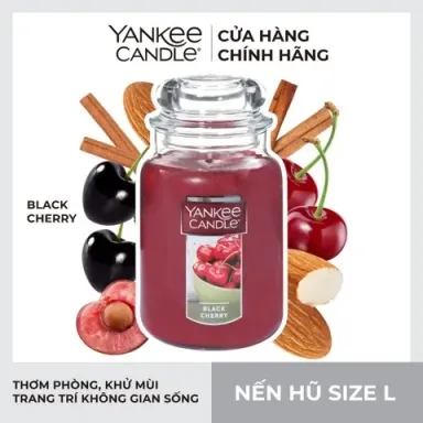 Nến Hũ Mùi Black Cherry Size L