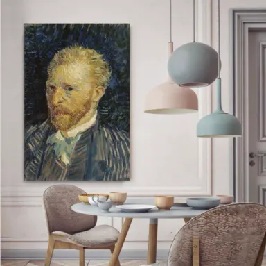 Tranh Decor: Chân Dung Tự Họa Van Gogh