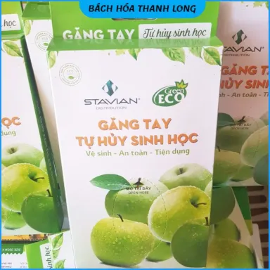 Hộp Găng Tay Tự Hủy Sinh Học Green Eco