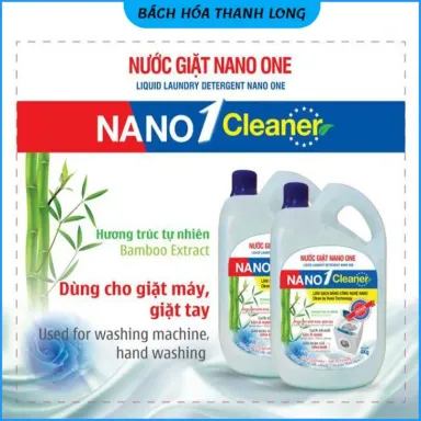 Nước Giặt Sinh Học Nano 1 Clean Hương Thanh Trúc