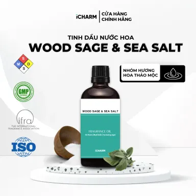 Tinh Dầu Nước Hoa Wood Sage & Sea Salt - iCHARM