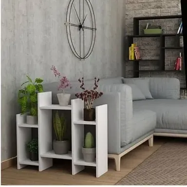 Kệ Gỗ Cạnh Sofa Hay Kệ Góc Nhà Trang Trí Phòng Khách Mà Tiện Dụng