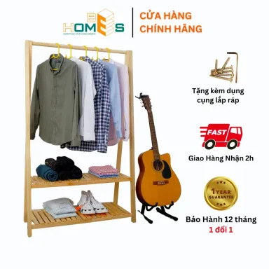 Kệ Treo Quần Áo 2 Tầng