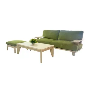 Bộ Sofa Bosco – Gỗ Thông Hinoki Màu Tự Nhiên