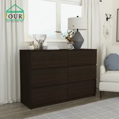 Tủ Drawer Chest ( Màu Trắng Và Màu Nâu Vân Gỗ)