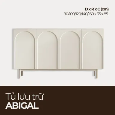 ABIGAL, Tủ Đa Năng Phong Cách Sang Trọng, TLT_021, Chiều dàix35x85cm, Nội thất HGF