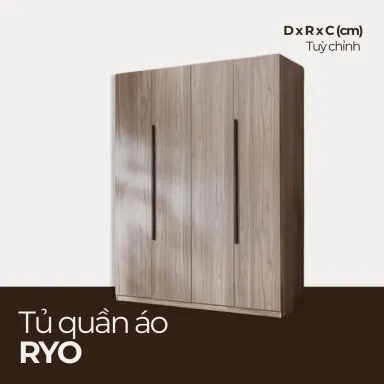 RYO,Tủ Quần Áo Tối Gian Hiện Đại Phong Cách Scandinavian,TQA_032,Chiều dàix60xchiều cao,Nội thất HGF