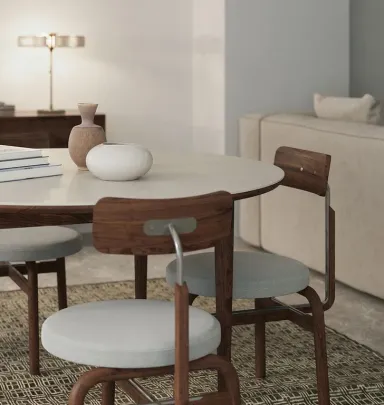 LAON CHAIR - WALNUT
