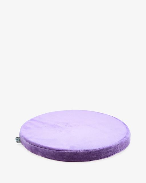 Nệm Ngồi Tròn Mid Purple Velvet 45x45