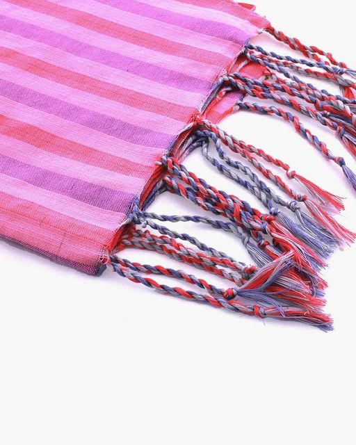 Khăn Rằn Pink Stripe