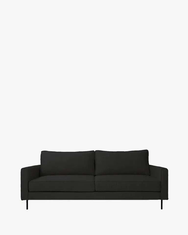 Sofa 2 Chỗ Anna Xám Đậm