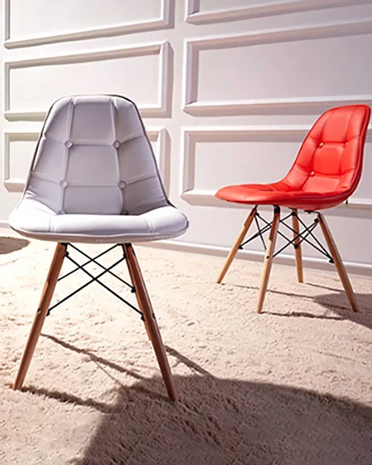 Ghế Ăn Eames Mặt Nệm Hiện Đại