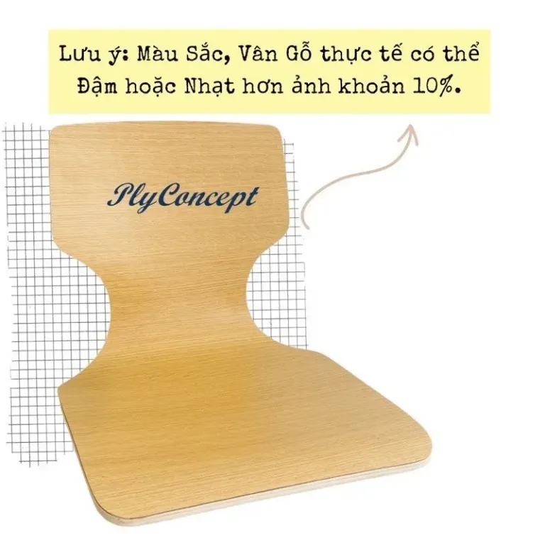 Ghế Bệt Gỗ Uốn Cong TOMA Plywood