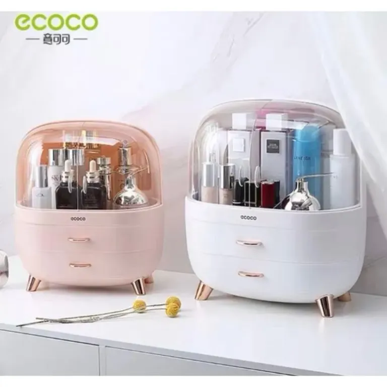 Tủ Đựng Mỹ Phẩm ECOCO 3 Ngăn Cao Cấp