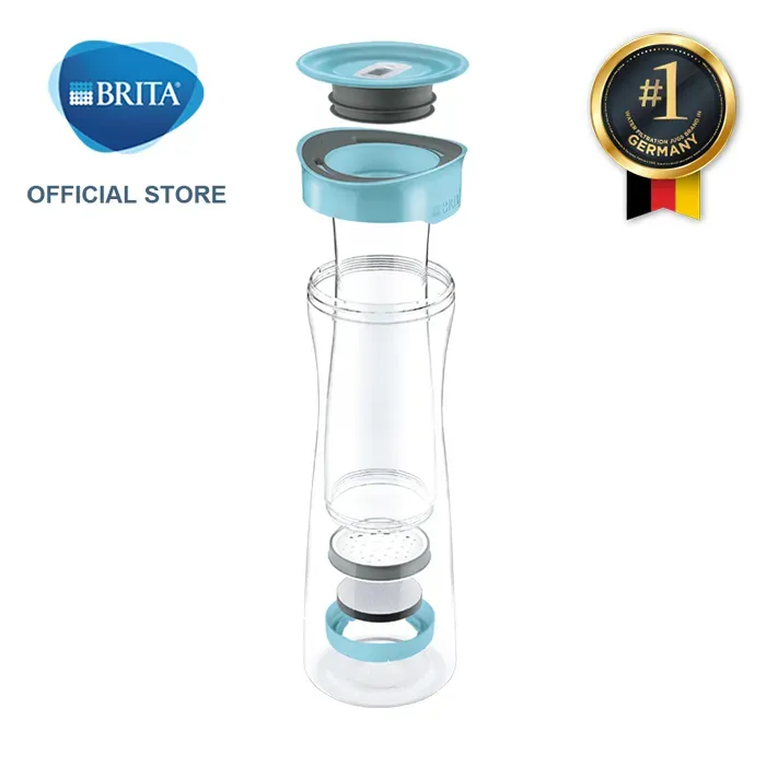 Bình Lọc Nước BRITA Fill & Serve Mind Soft Blue 1.3L Có Sẵn 1 Đĩa Lọc Microdisc