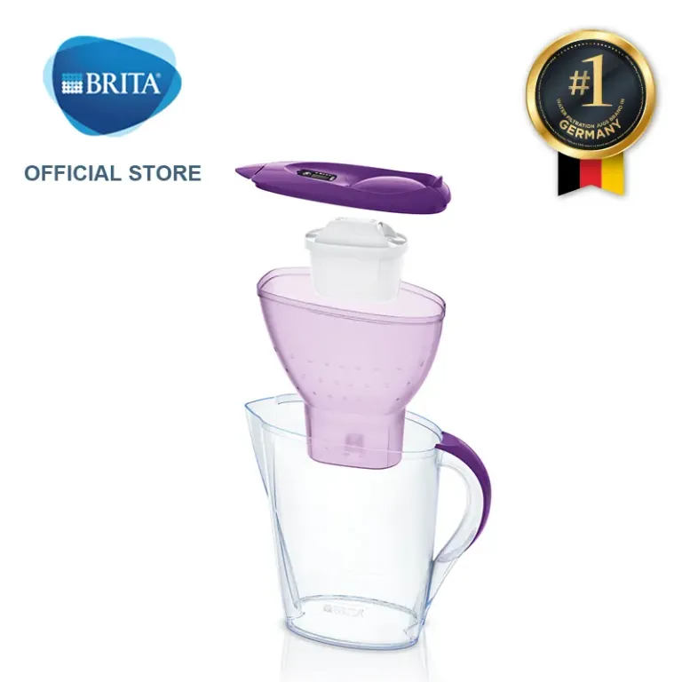 Bình Lọc Nước BRITA Marella Basic Purple 2.4L Có Sẵn 1 Lõi Lọc Maxtra Plus