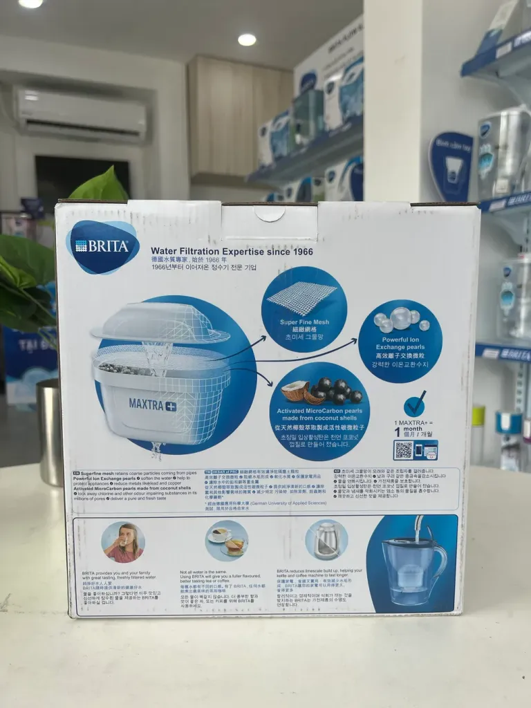 Bình Lọc Nước BRITA Marella XL Blue 3.5L Có Sẵn 1 Lõi Lọc Maxtra Plus