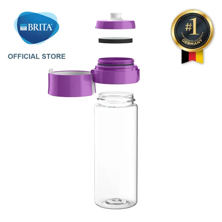 Bình Lọc Nước BRITA Vital Purple 600ml Có Sẵn 1 Đĩa Lọc Microdisc