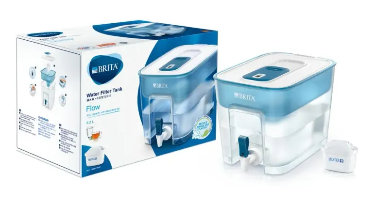 Combo Bình Lọc Nước BRITA Flow 8.2L Kèm Hộp 3-6 Lõi Lọc BRITA Maxtra Plus