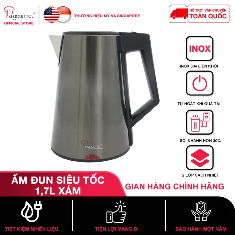 Bình Đun Siêu Tốc La Gourmet D2017 1.7L