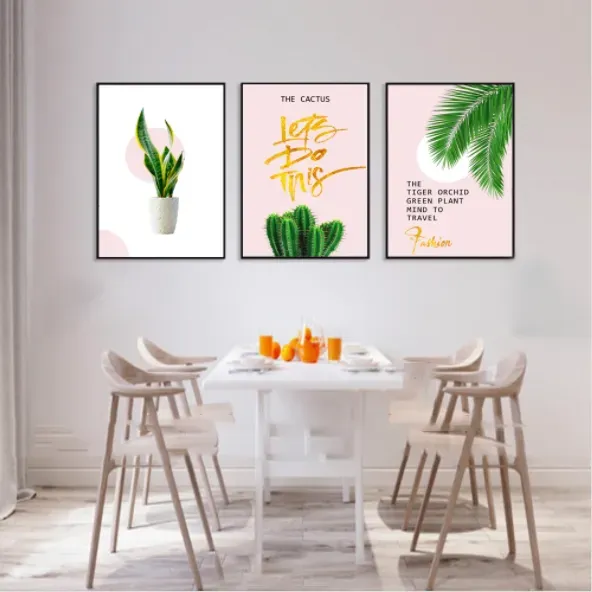 Tranh Decor: Cây Lá Nhiệt Đới