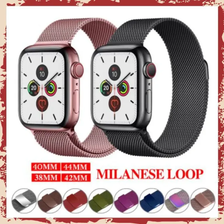 Dây Đồng Hồ Apple Watch Thép Không Gỉ Milanese Series 5/4/3/2/1