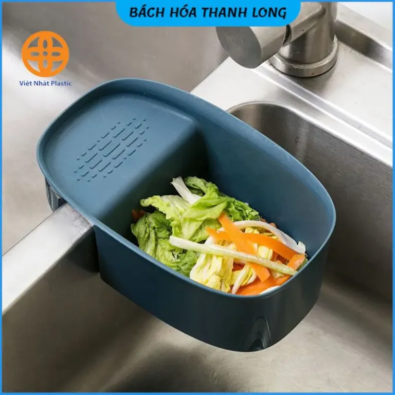 Khay Lọc Rác Nhựa Treo Bồn Rửa Bát Việt Nhật