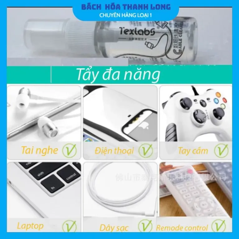 Nước Vệ Sinh Airpod, Apllewatch, Dây Sạc, Tai Nghe