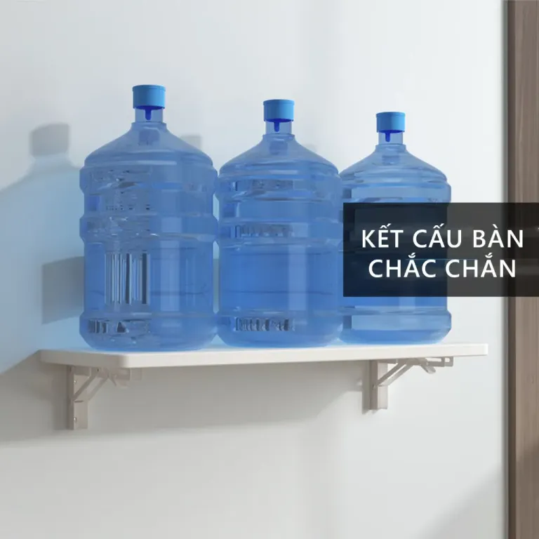 Bàn Làm Việc Treo Tường Điều Chỉnh Chiều Cao Tùy Mong Muốn