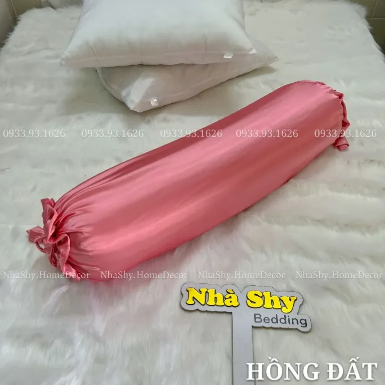 Vỏ Gối Ôm Phi Lụa Size 1mx35cm