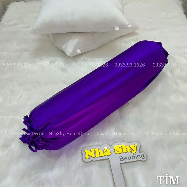 Vỏ Gối Ôm Phi Lụa Size 1mx35cm