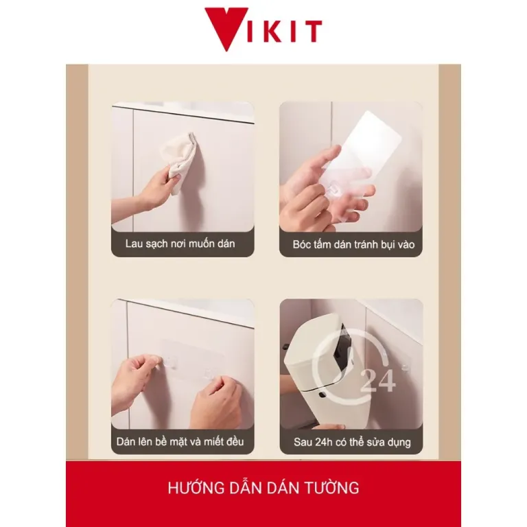 Thùng Đựng Rác Thông Minh Nhựa Cài Cánh Tủ Bếp Vikit R02