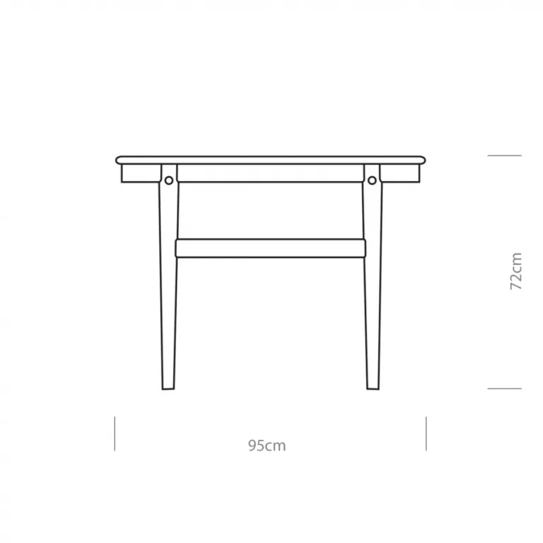 Bàn Ăn CH 327 Gỗ Teak, Gỗ Sồi Nhiều Màu