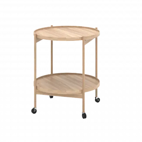 Bàn Trà 2 Tầng B Table Gỗ Teak, Gỗ Óc Chó Nhiều Màu