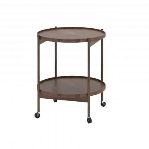 Bàn Trà 2 Tầng B Table Gỗ Teak, Gỗ Óc Chó Nhiều Màu