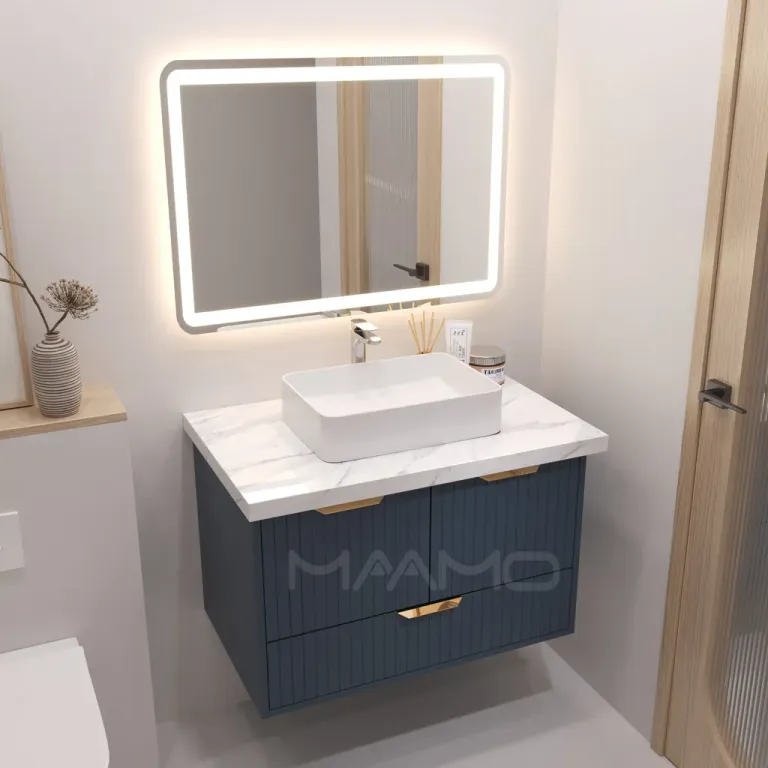 Bộ Tủ Lavabo PVC MF22-80 Nhiều Màu