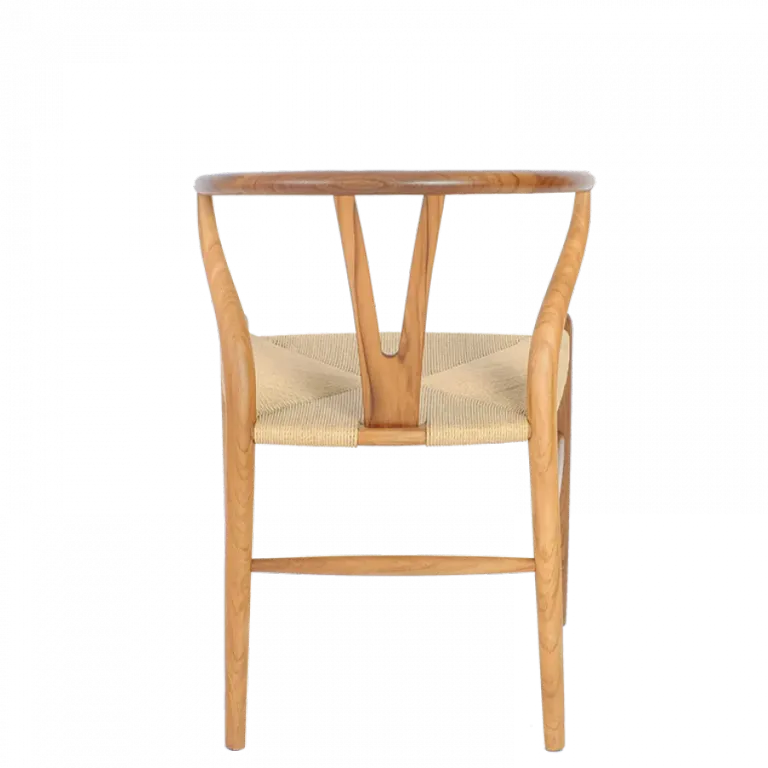 Ghế Bàn Ăn Wishbone Gỗ Teak Nhiều Màu