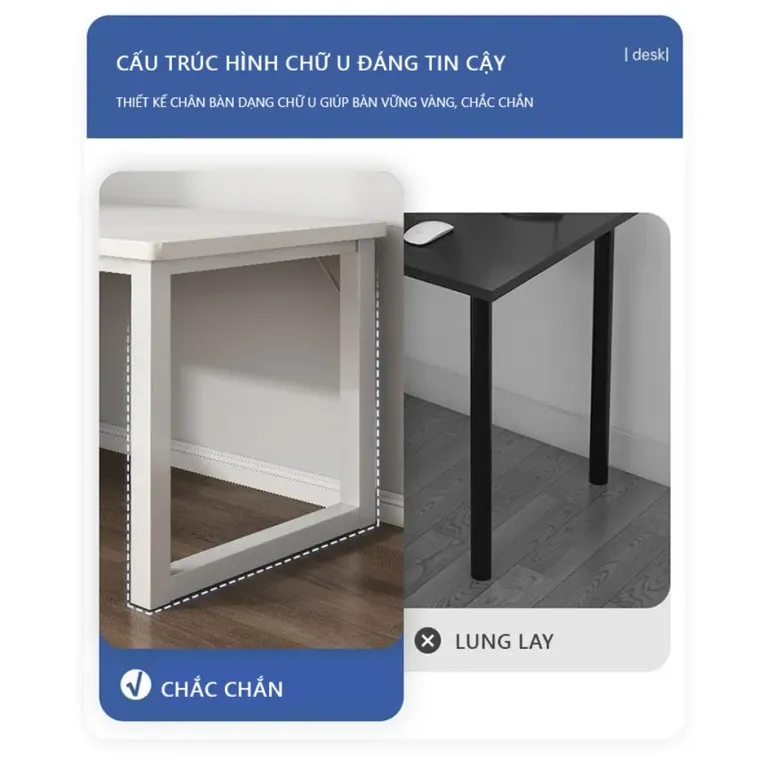 Bàn Làm Việc Bàn Học Kết Hợp Kệ Sách GM131