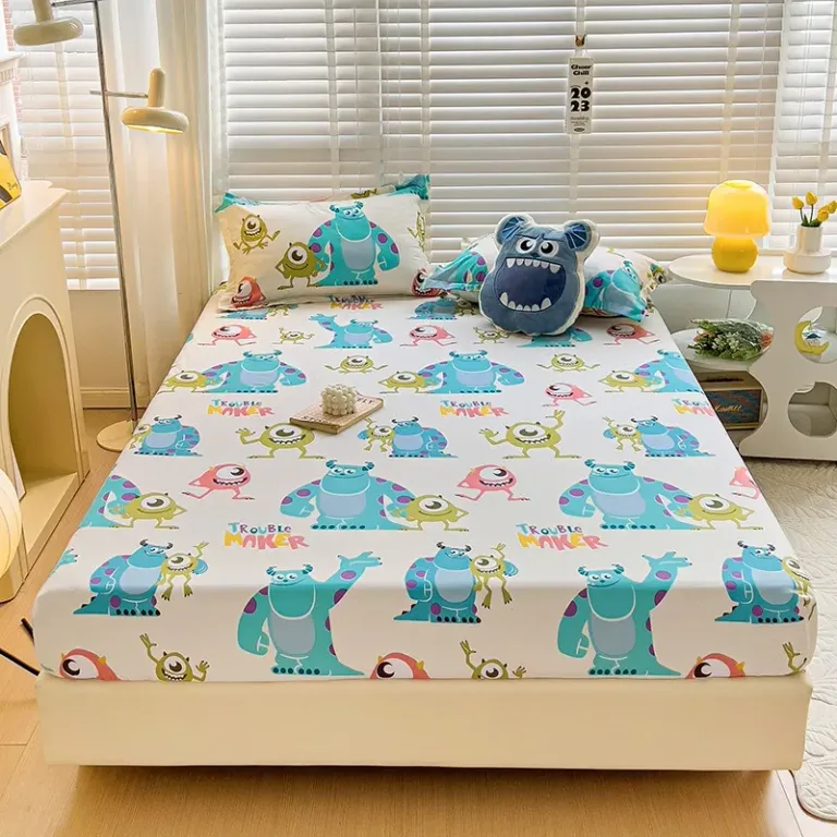 Bộ Ga Gối 3 Món Emmibedding - Drap Ga Trải Giường Bọc Đệm Poly Cotton Nhiều Họa Tiết