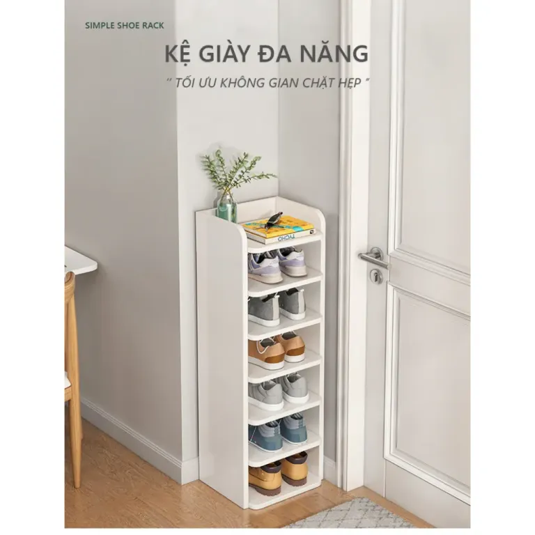 Kệ Giày Đa Tầng Để Sàn 5 Tầng, 7 Tầng GP247