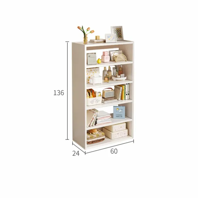 Kệ Sách Đa Năng Nhiều Tầng Chất Liệu Gỗ MDF Màu Full Trắng GA30