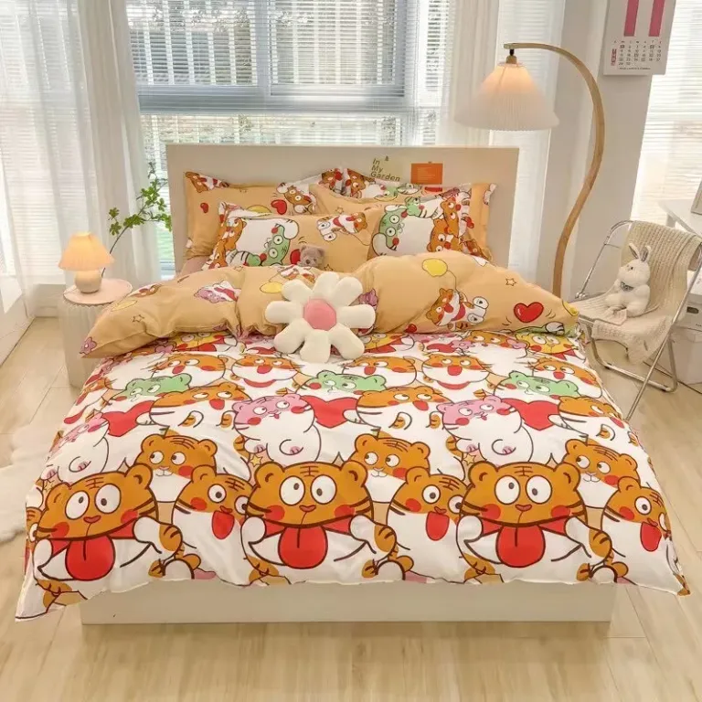 [BST 17] Bộ Chăn Ga Gối Cotton Poly Emmibedding Phong Cách Hàn Quốc Drap Giường Cotton Hot Trend - Không Kèm Ruột