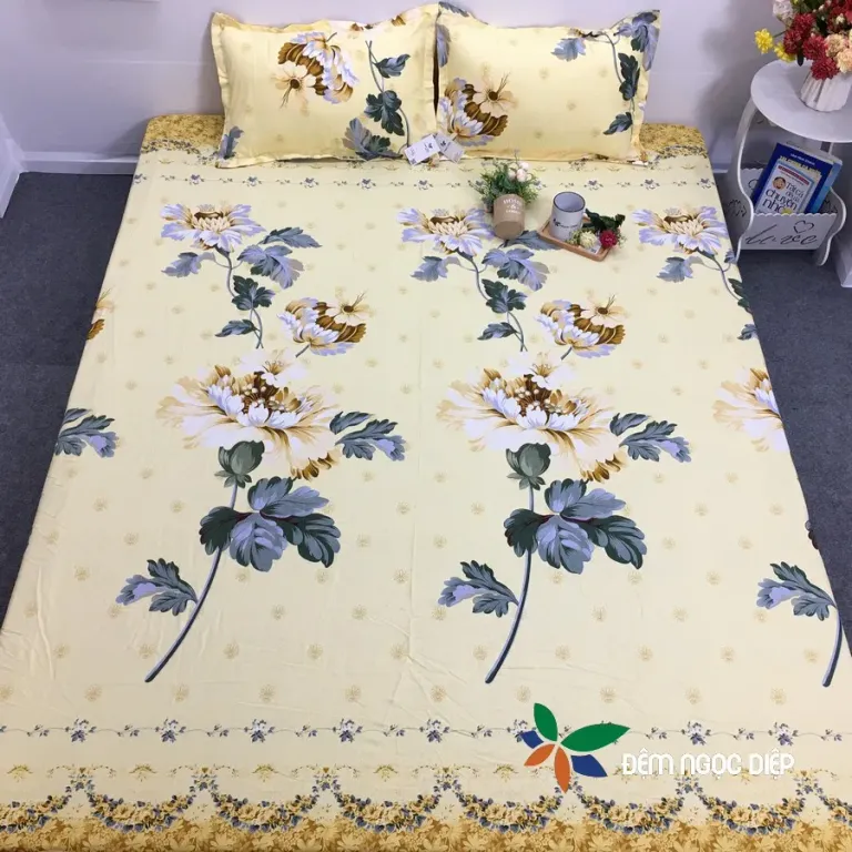 [BST 2] Bộ Ga Gối Cotton Poly Emmibedding Store Các Mẫu Siêu Đẹp