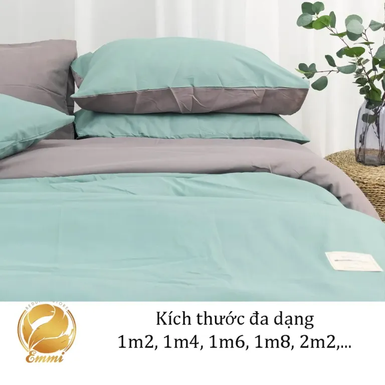 Bộ Chăn Ga Gối Cotton Tici Emmibedding