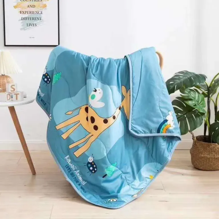 Chăn Hè Cho Bé Chất Liệu COTTON Chính Hãng TOPAZ - Chăn Cotton Đũi Hè Họa Tiết Cute, Siêu Mềm, Siêu Mát Cho Bé