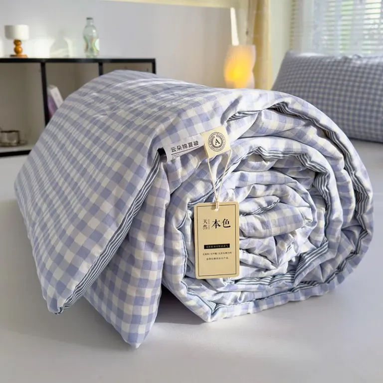 Chăn Hè Cotton Cao Cấp TOPAZ Kích Thước 2mx2m3 - Mền Mùa Hè Cotton Cực Mềm Mịn, Thoáng Mát Phù Hợp Bốn Mùa